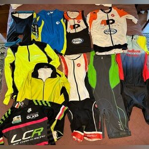 Men’s Size Medium Cycling and Triathlon Gear